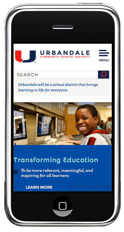 Urbandale-Schools-Mobile-Website