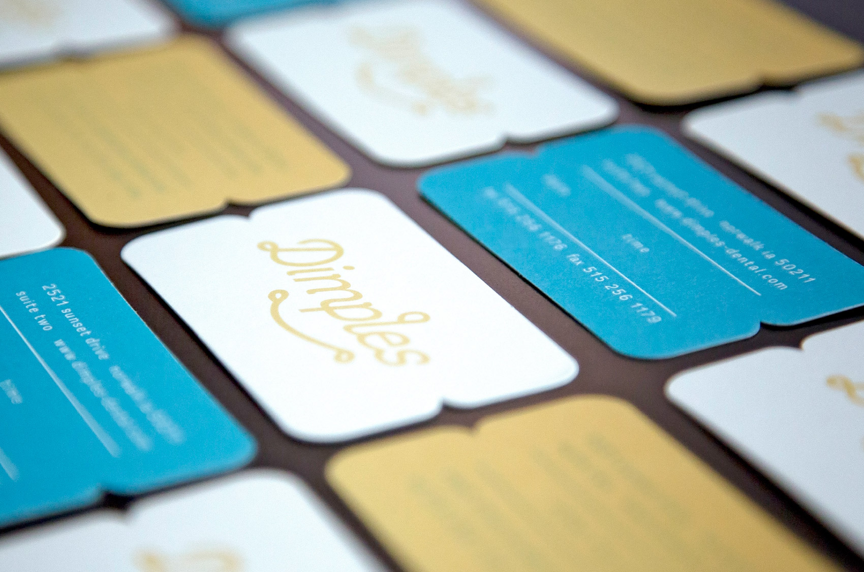 Dimples-appointment-card-design