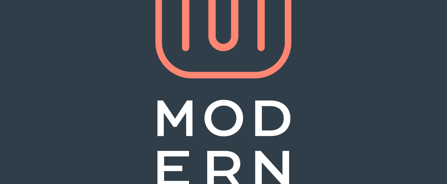 Modern menu